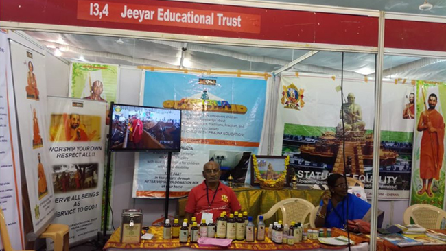 Jeeyar-Ashram-Gosala-products-at-Hindu-Spiritual-fare